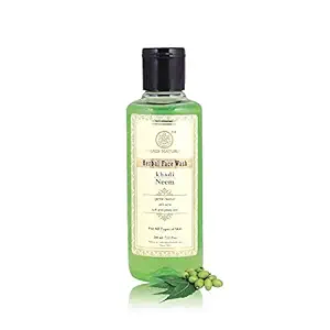 Khadi Natural Ayurvedic Neem Face Wash
